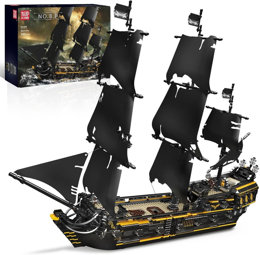 Mould King - Mould King 13199 - Piratenschiff "Black Pearl" in Version 2.0 (UCS - Scale) - Baubär Boutique