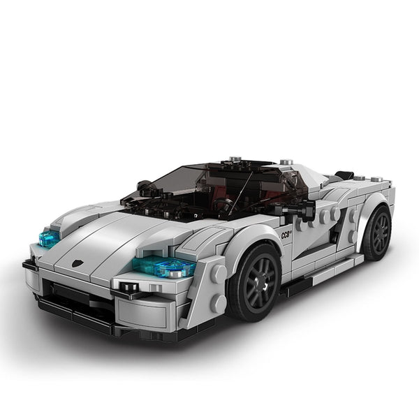 Mould King - Mould King 27070 schwedisches Hypercar wie Koenigsegg CC850 inkl. Vitrine in 1:24 - Baubär Boutique