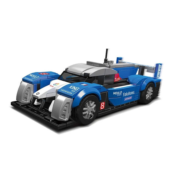 Mould King - Mould King 27074 Rennwagen wie Porsche 908RC inkl. Vitrine in 1:24 - Baubär Boutique