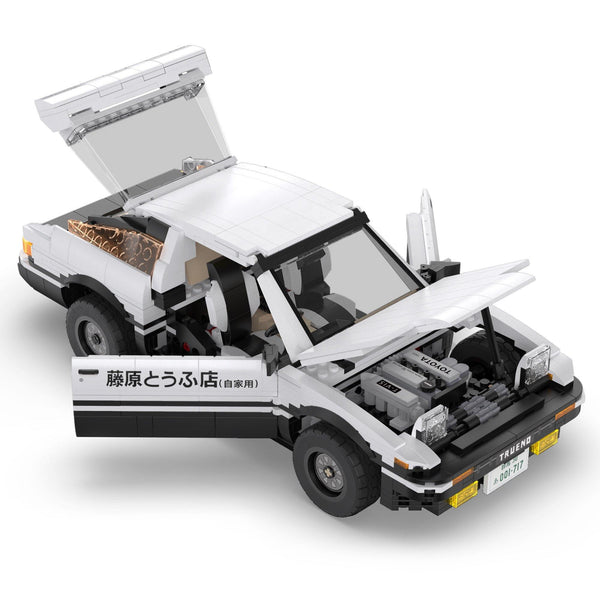 CaDA-CaDA C61024W Initial-D Toyota AE86 Trueno (Maßstab 1:12,5) - Baubär Boutique