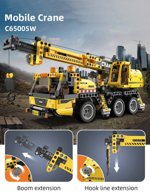 CaDA-CaDA C65005W Mobile Crane - Kranwagen - Baubär Boutique