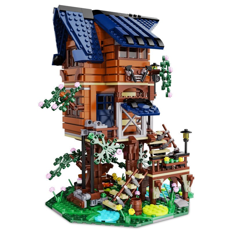 CaDA-CaDA C66004W Four Seasons Tree House - Baumhaus Vier-Jahreszeiten - Baubär Boutique