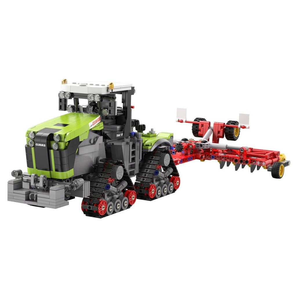 CaDA-CaDA C65012W CLAAS Raupenschlepper, Design von Bricksley - Baubär Boutique