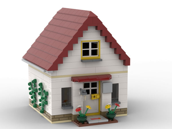 Kiddicraft Bricks-Kiddicraft KC1202 Tiny House - Baubär Boutique