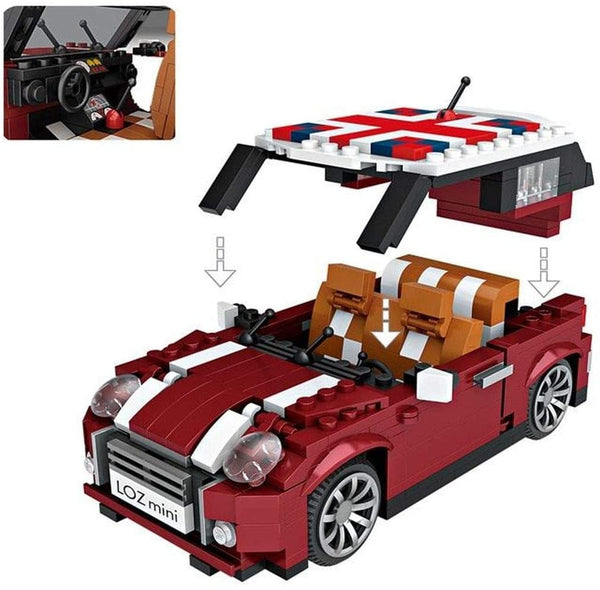 LOZ-LOZ Mini Block 1111 Mini / Kleinwagen - Baubär Boutique