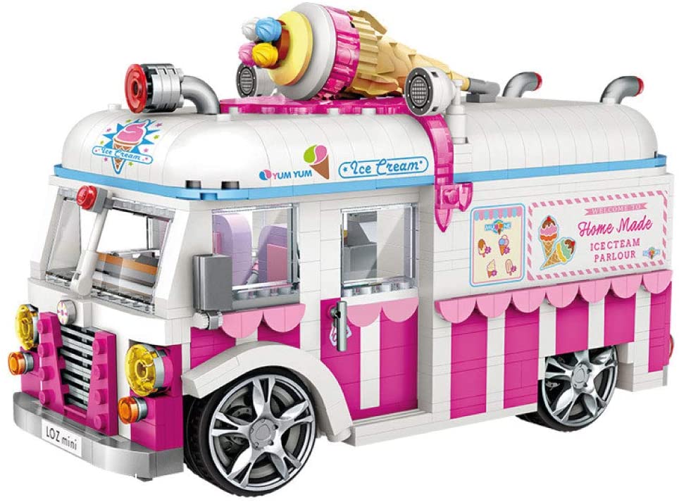 LOZ-LOZ Mini Block 1112 Ice Cream Van / Eiswagen - Baubär Boutique