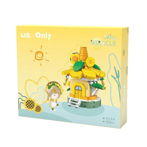 LOZ-LOZ Mini Block 4104 Sonnenblumen Haus (Miss Miracle) - Baubär Boutique