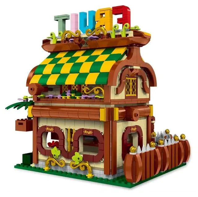 Mork-Mork 031052 Obsthändler/ Obststand (ToonCity-Reihe) - Baubär Boutique