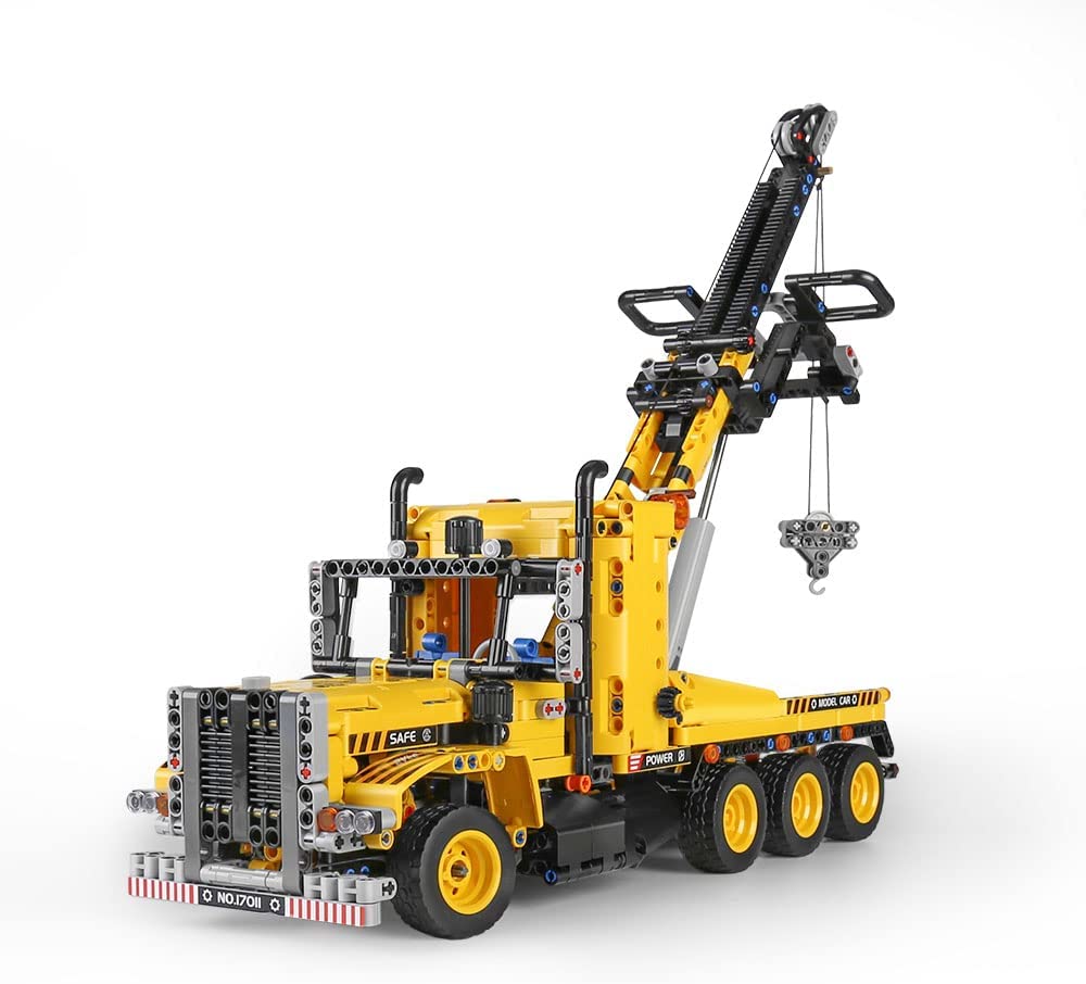 Mould King-Mould King 17011 Abschlepp-Truck Design von Tim Scheiter - Baubär Boutique