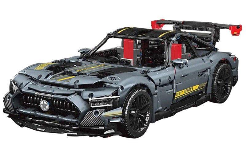 Mould King-Mould King 13123 Super-Sportwagen AMG GT Shadow 1:8 (ohne Motoren) - Baubär Boutique