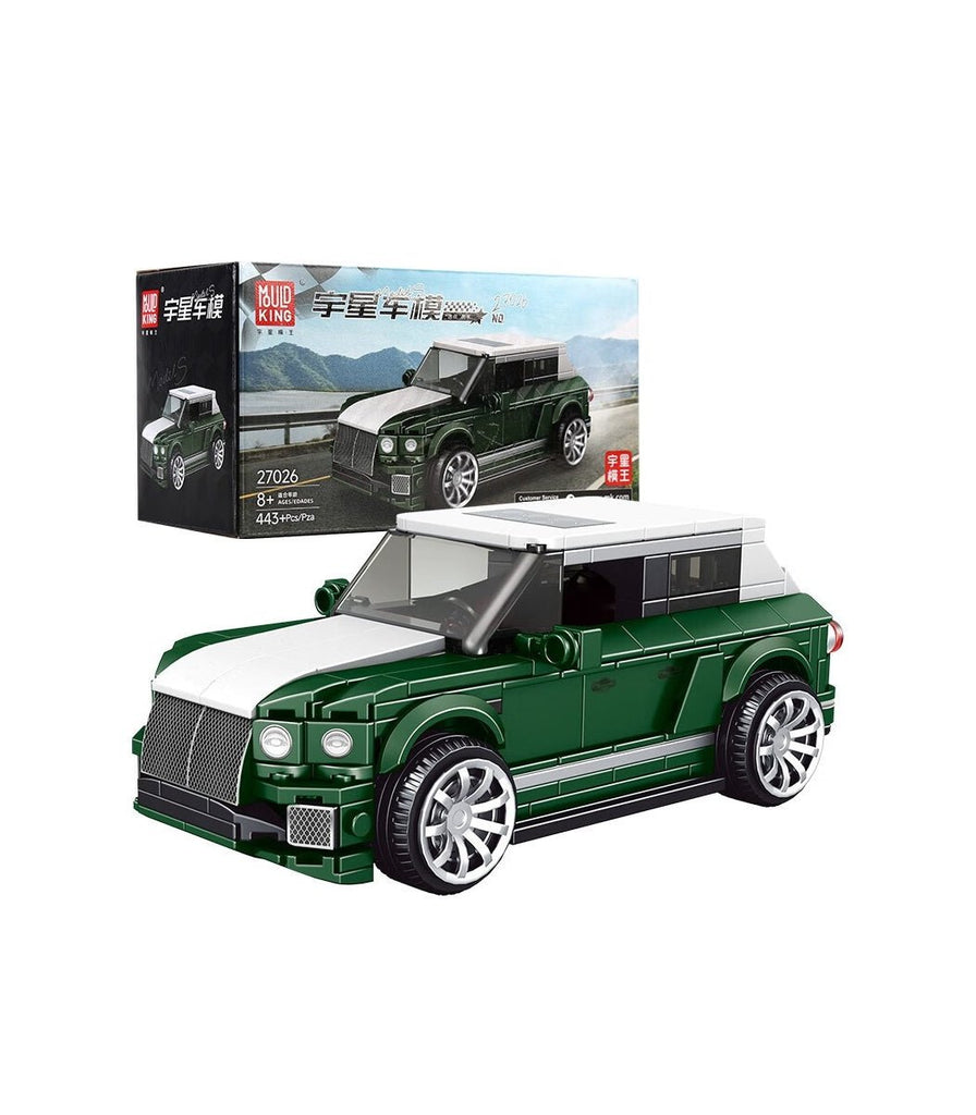 Mould King-Mould King 27026 SUV Bentayga inkl. Vitrine, Maßstab 1:24 - Baubär Boutique