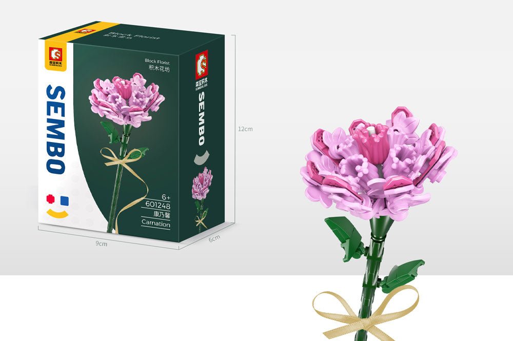 Sembo-SEMBO 601248 Nelke (Block Florist-Serie) - Baubär Boutique